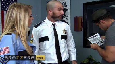 Slutty cop Brynn Tyler loves to show her power - sexu.com - Brazil