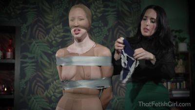 Ms Tinas House Of Pantyhose Predicaments - upornia