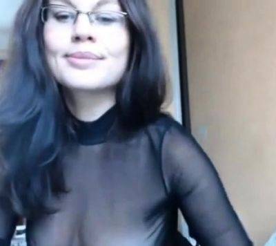 Naughty Secretary gets naked for you - drtuber