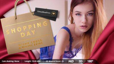 Miguel Zayas - Misha Cross - Shopping day - txxx.com