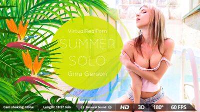 Gina Gerson - Summer solo - txxx.com