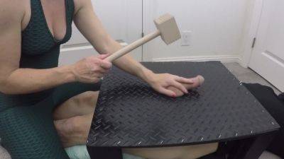 Sound And Pound - Ball Busting Sounding Hand Job - hclips