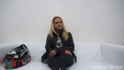 Blonde Barbora's Casting, POV Style - veryfreeporn.com - Czech Republic