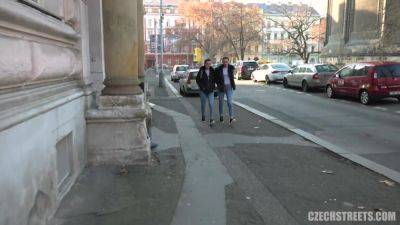 Czech Streets – Naive Sexy Young Twins - hotmovs.com - Czech Republic