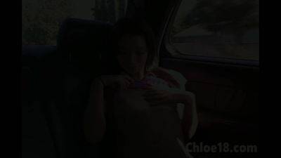 Chloe 18 - Chloe 18 Fingered In the Car In Public - txxx.com