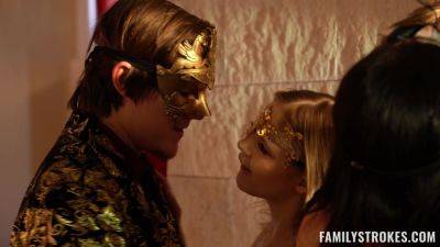 Penny Barber - Jack Vegas - Aaliyah Love - Calvin Hardy - Aaliyah Love & Penny Barber & Coco Lovelock & Theodora Day & Jack Vegas & Calvin Hardy in Masquerade: A Deep Analysis Extended Cut - FamilyStrokes - hotmovs.com