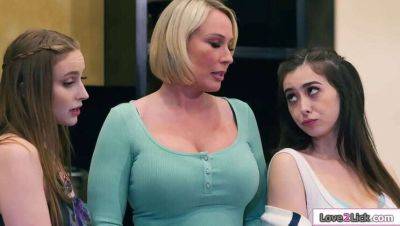 Laney Grey - Mellanie Monroe - Stepmom Gets Tongue-Tied by Stepsisters: Lesbian seduction - xxxfiles.com